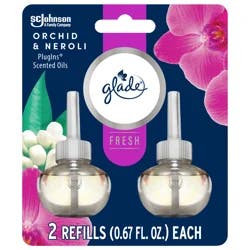 Glade Fresh Orchid & Neroli Plugins Scented Oils