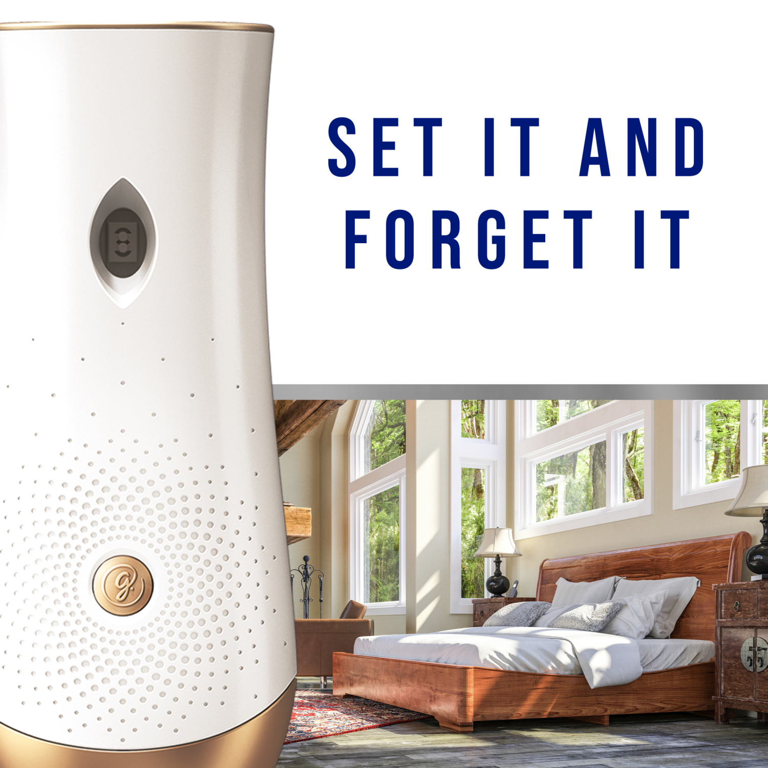 slide 8 of 8, Glade Automatic Spray Air Freshener Refills, Juniper & Teak, Fresh Collection, 6.2 oz