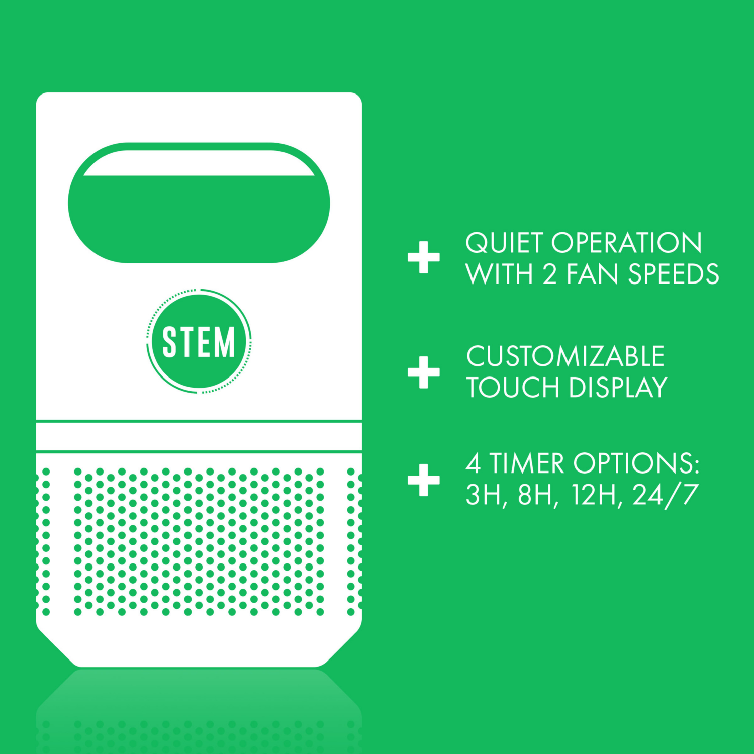 slide 8 of 8, STEM Flying Insect Fan Trap for Indoor Bug Control, Plug-In Fan with UV Light, Starter Kit Includes 1 Device and 5 Glue Traps, 1 ct