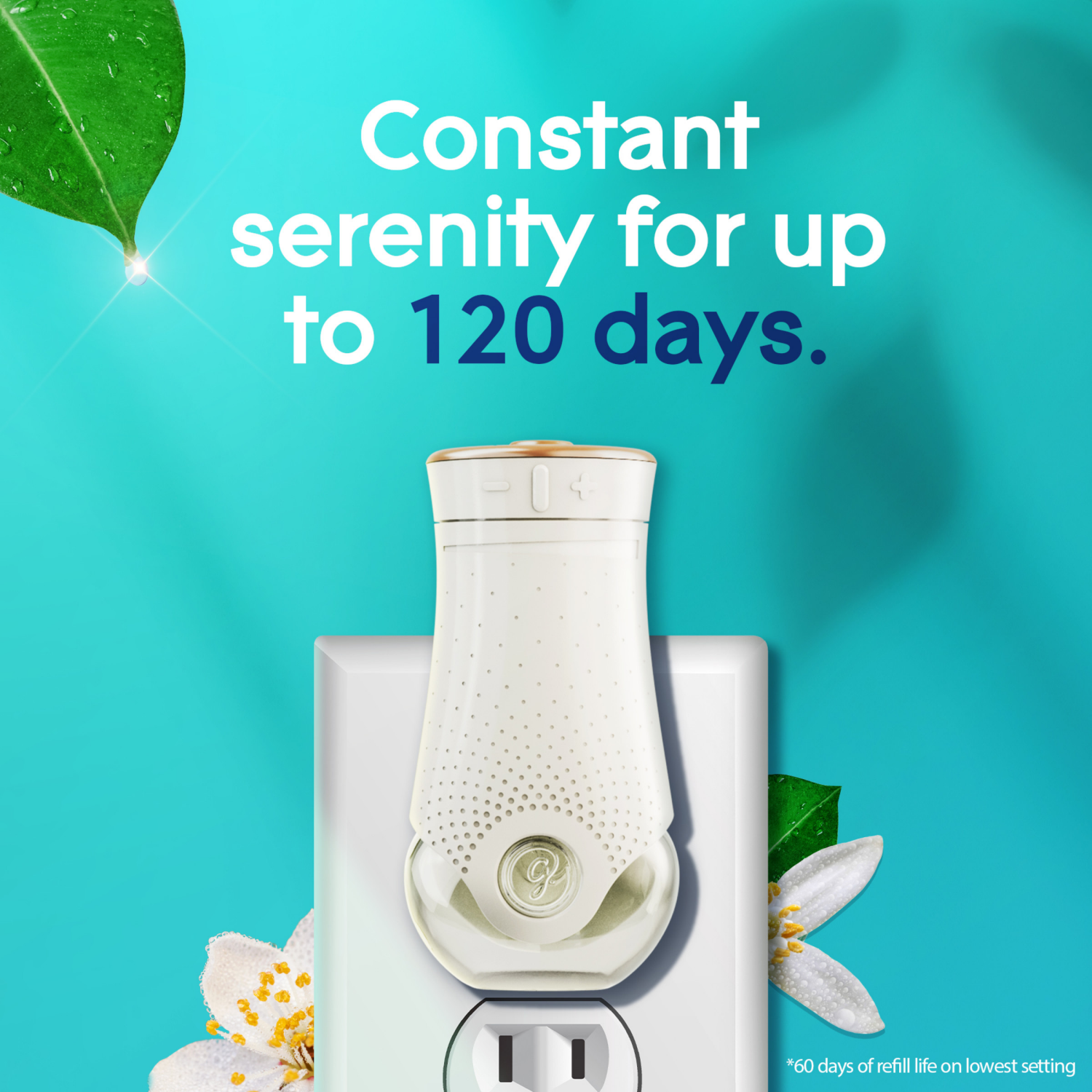 slide 4 of 8, Glade PlugIns Refills Air Freshener, Dewdrop Petals, 1.34 Oz, 2 Count, 2 ct