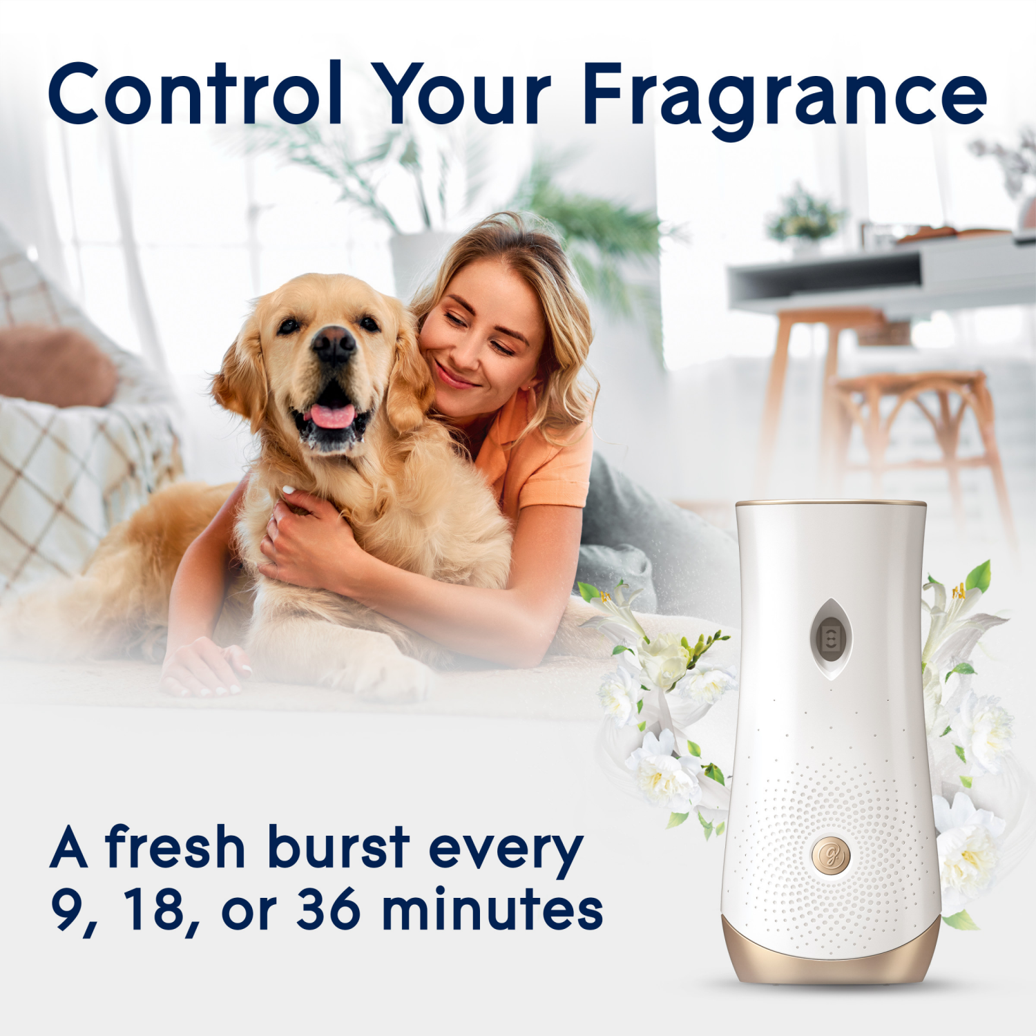 slide 3 of 8, Glade Pet Fresh Scent Automatic Spray Refills Value Pack 2 - 6.2 oz Each, 2 ct