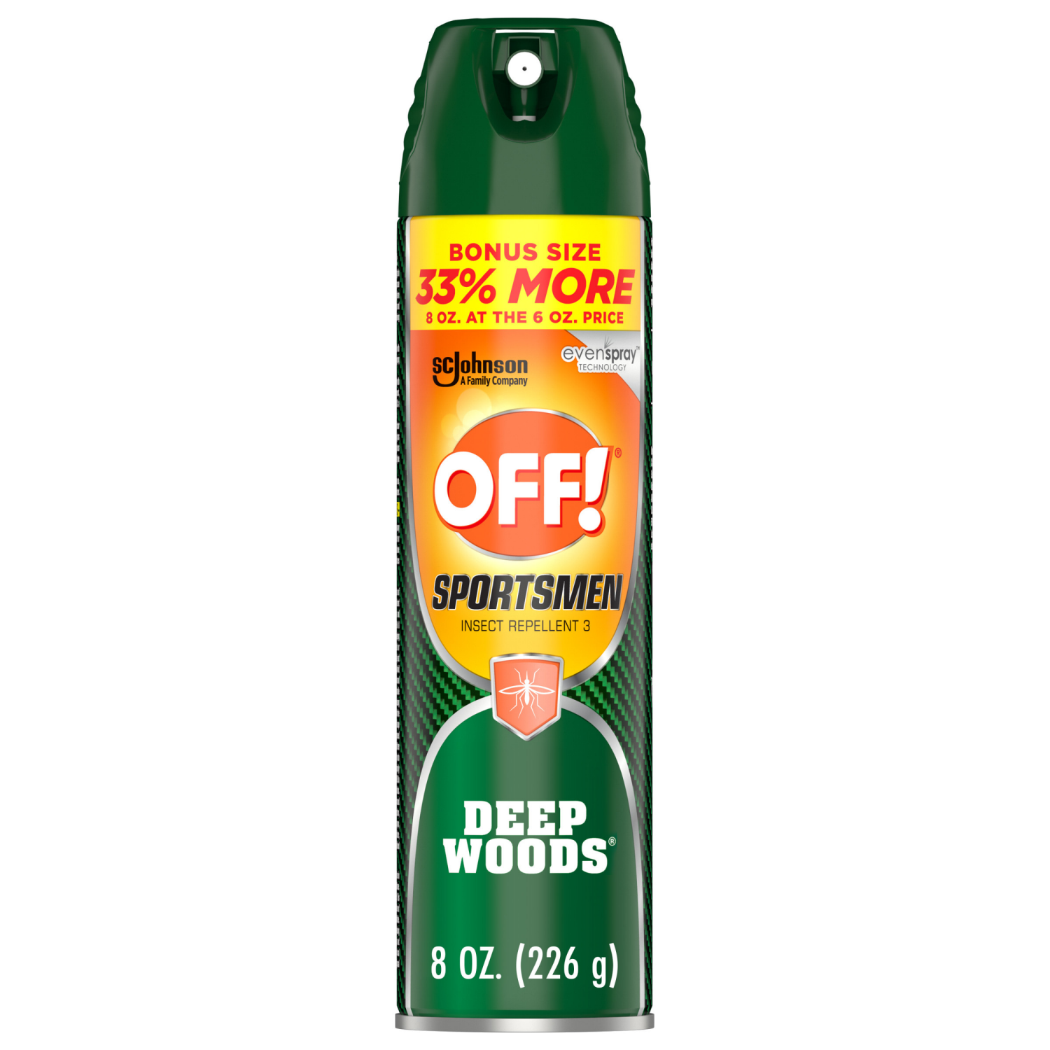 slide 1 of 8, OFF! Sportsmen Deep Woods Insect Repellent 3 8 oz, 8 oz