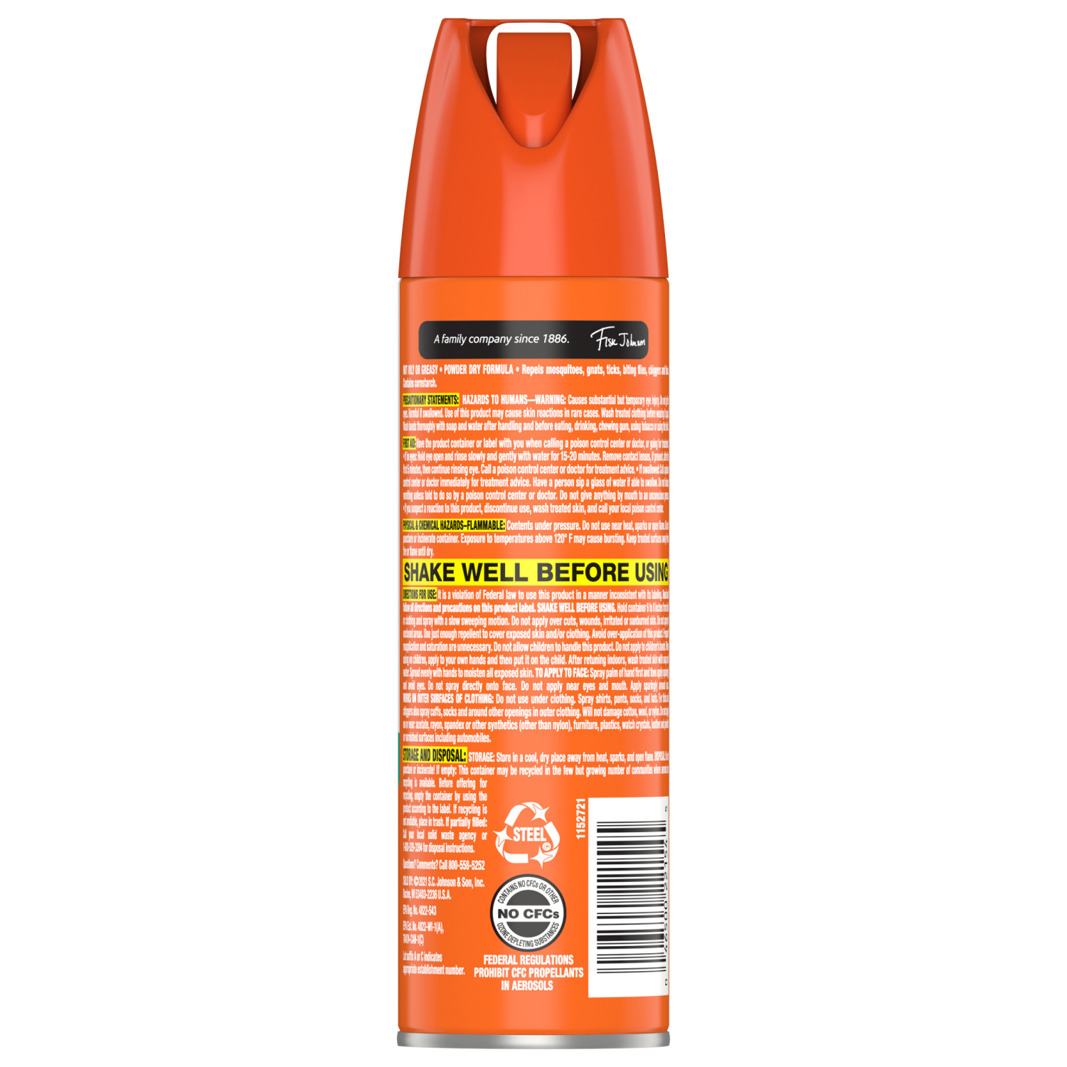 slide 2 of 8, OFF! FamilyCare Mosquito Repellent Smooth & Dry Non-Greasy Spray, 4 oz, 4 oz