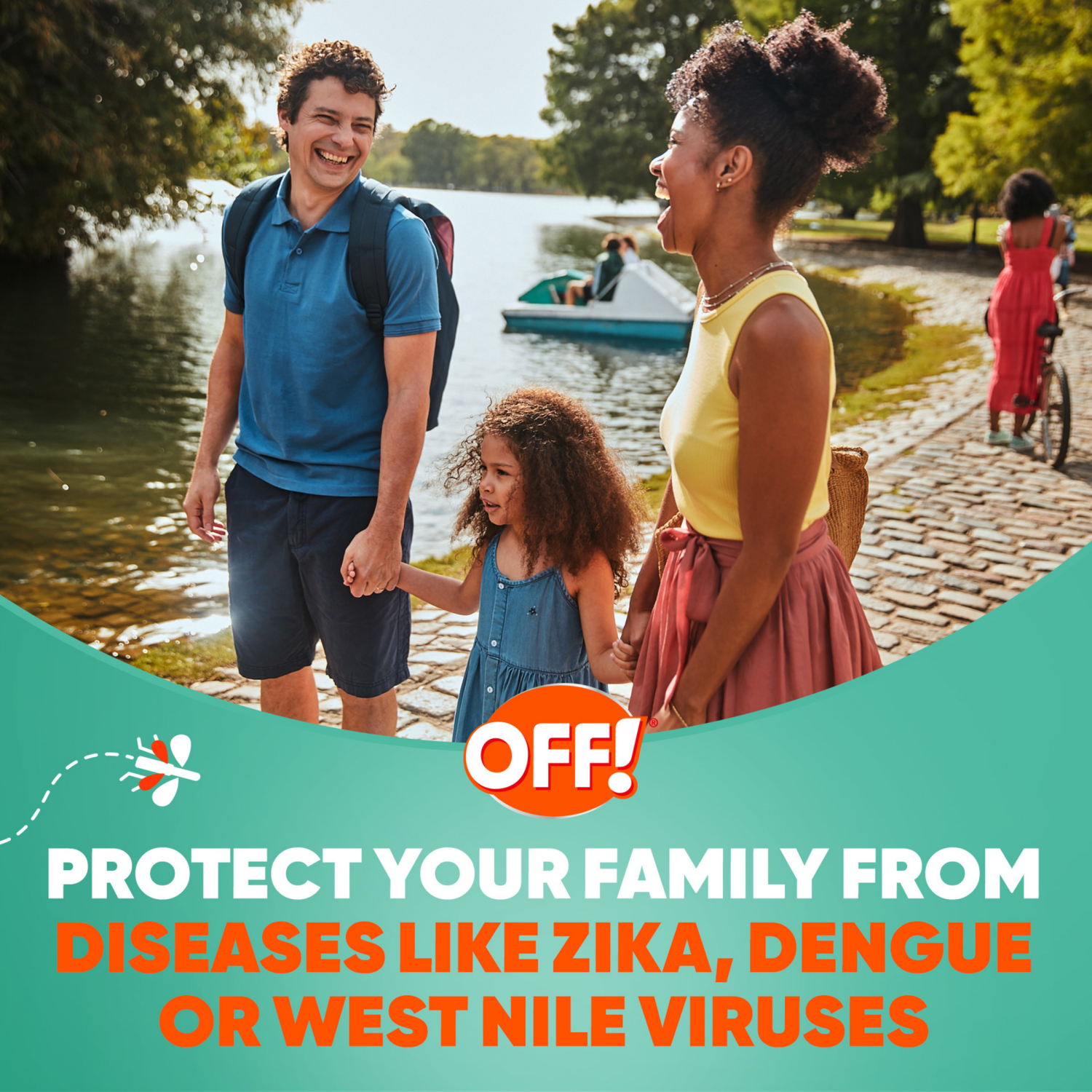 slide 3 of 8, OFF! FamilyCare Mosquito Repellent Smooth & Dry Non-Greasy Spray, 4 oz, 4 oz