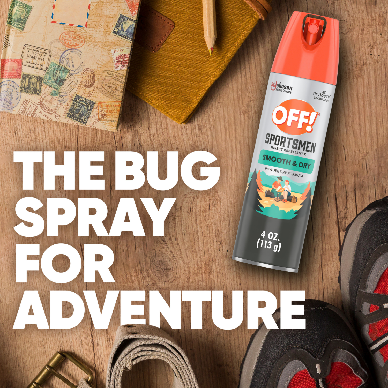slide 6 of 8, OFF! Familycare Smooth & Dry Aerosol Personal Repellents and Bug Spray - 4oz, 4 oz