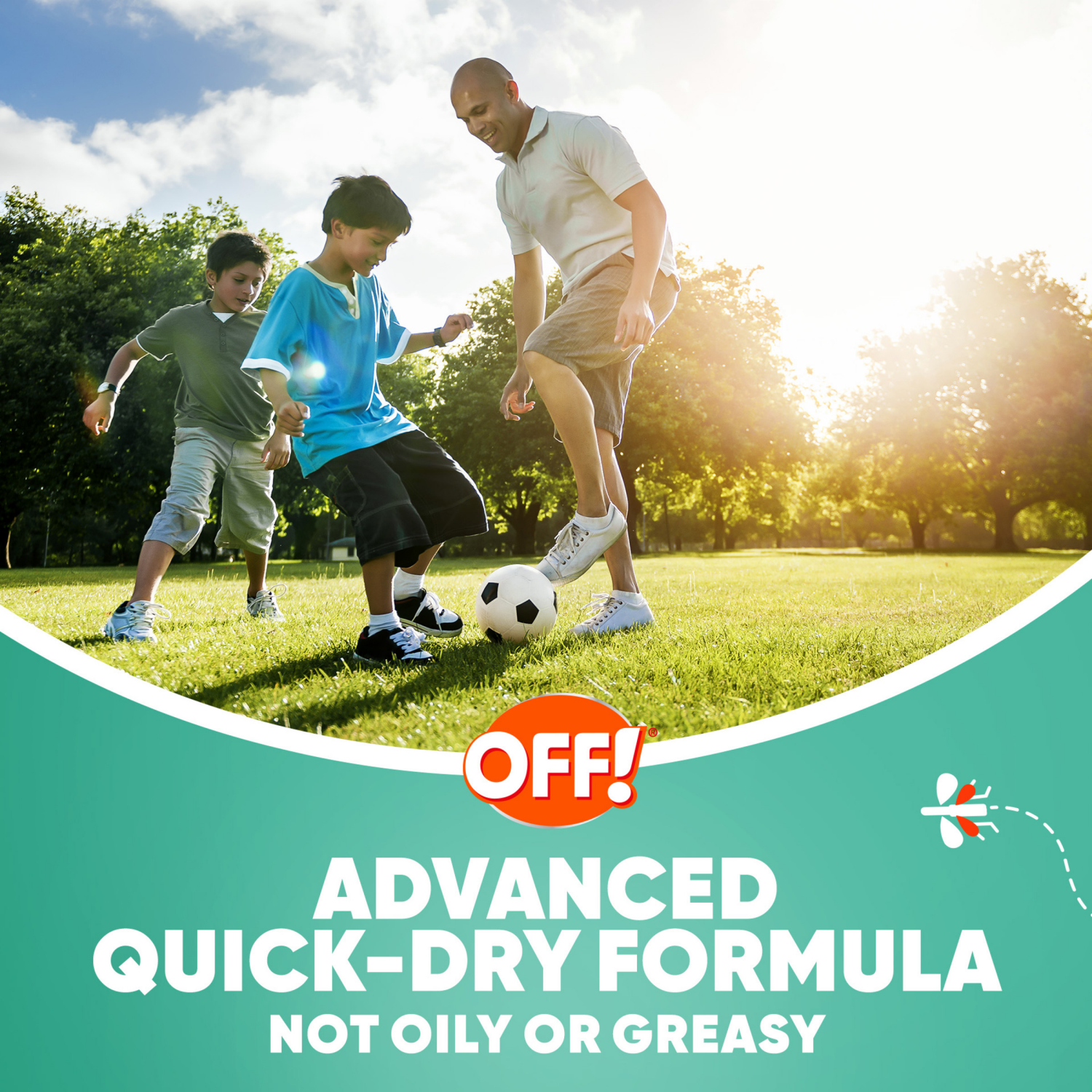 slide 5 of 8, OFF! FamilyCare Smooth & Dry Value Pack Insect Repellent I Value Pack Can 2 ea, 6 oz