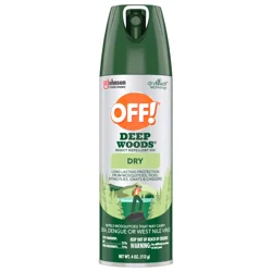 OFF! Deep Woods Insect Repellent VIII, Non-Greasy DEET Mosquito Repellent Dry, 4 oz