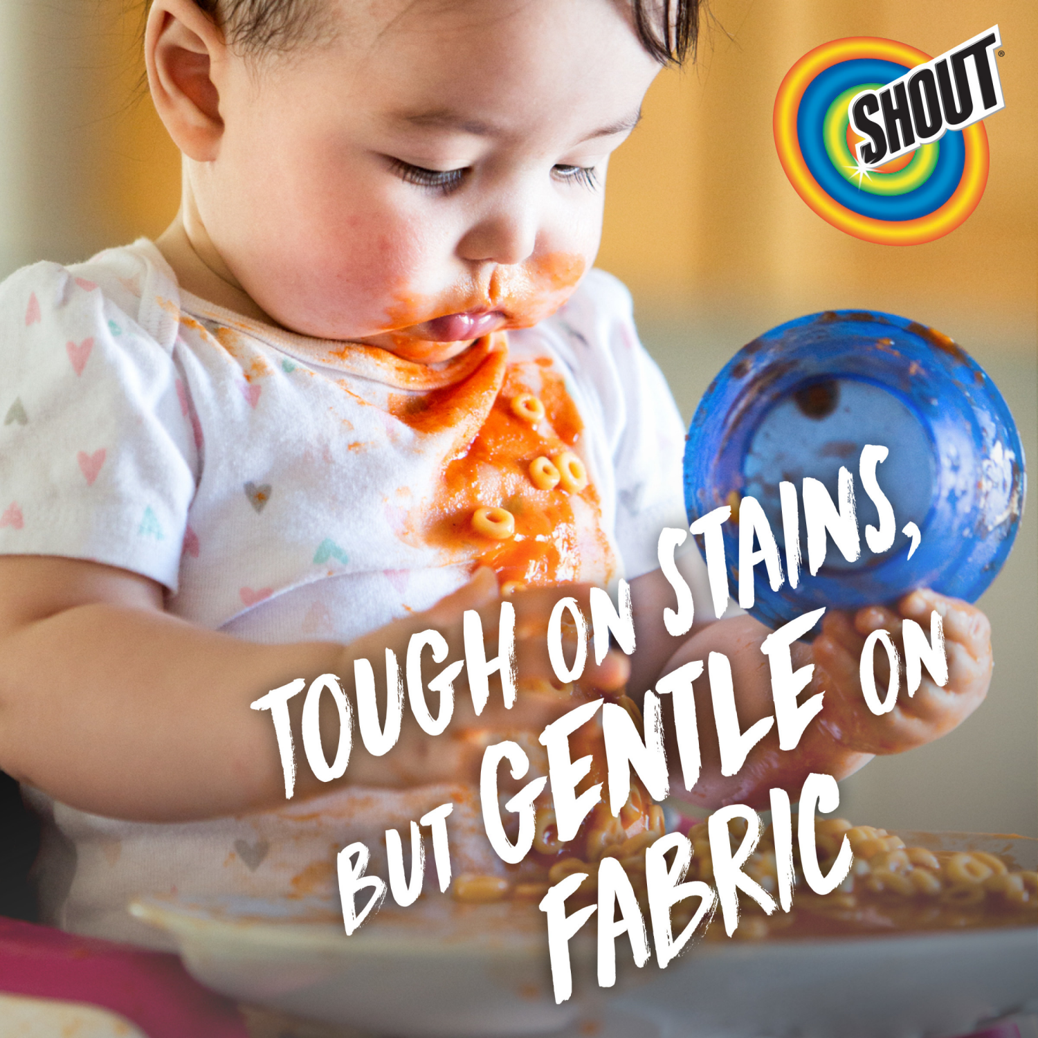 slide 5 of 8, Shout Free Laundry Stain Remover, Active Enzyme Formula is Dye, Fragrance, and Bleach Free, Removes 100+ Types of Stains, including Baby Stains - 22oz Spray, 22 fl oz