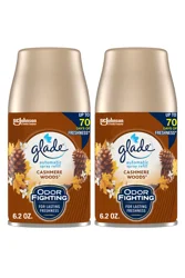 Glade Cashmere Woods Automatic Spray Refill Value Pack Aerosol 2 ea