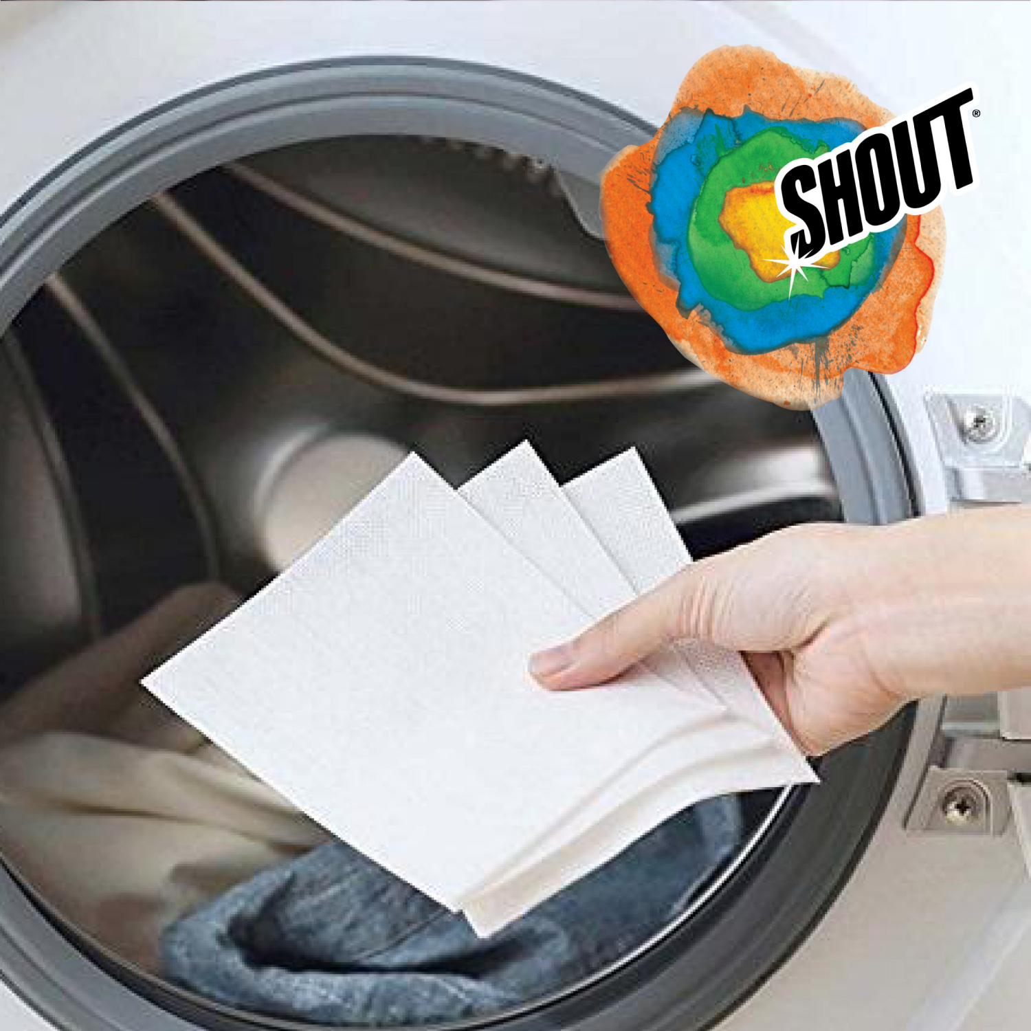 slide 3 of 8, Shout ColorCatcher Value Pack In-Wash Dye-Trapping Sheet 72 ea, 72 ct