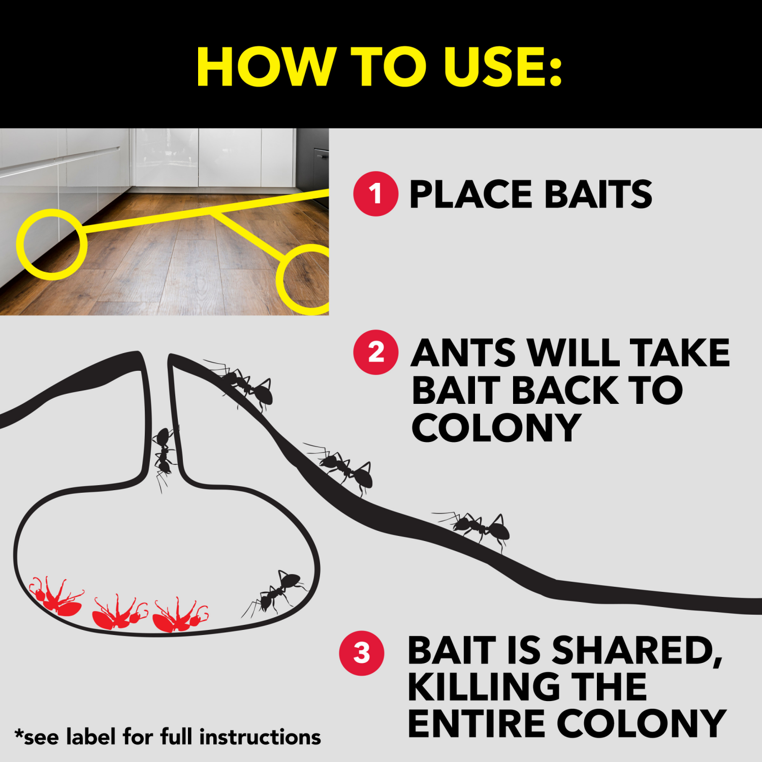slide 7 of 8, Raid Ant Baits Indoor Ant Killer, 4 Baits, 0.12 oz Total, 4 ct