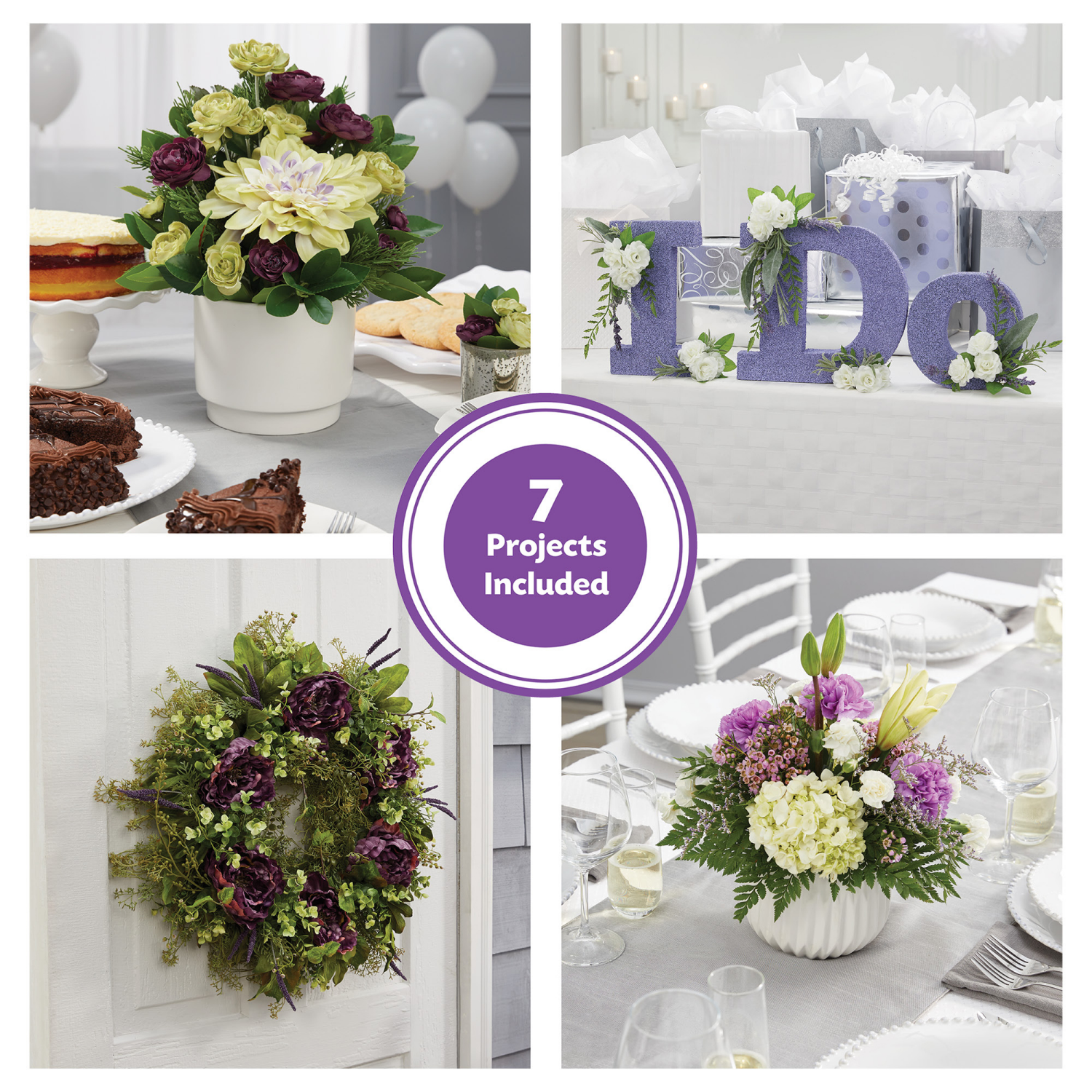 slide 4 of 5, FloraCraft Piece Learn2Make Floral Arrangements Kit, 1 ct