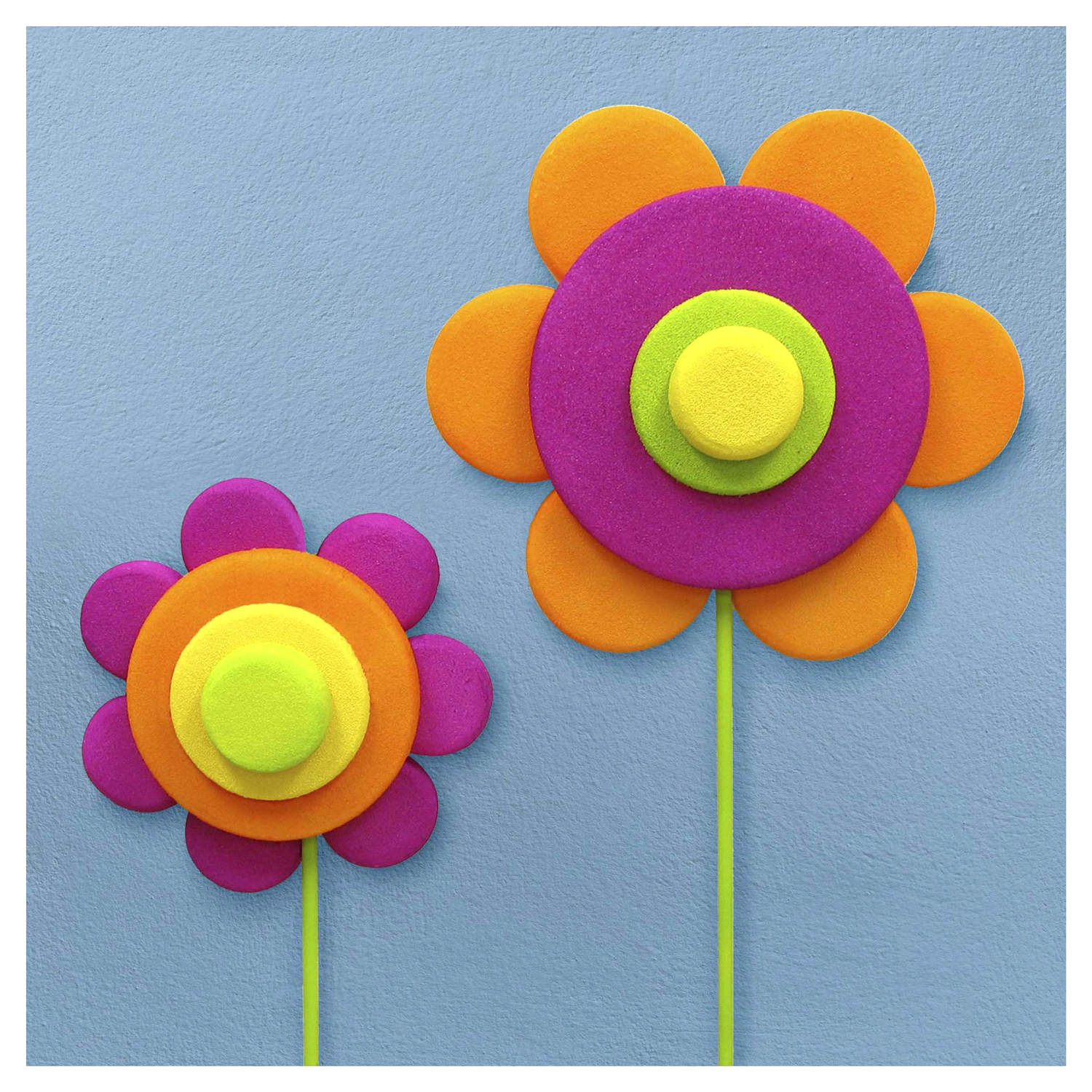 slide 5 of 5, MAKE IT FUN FloraCraft CraftFōM Disc 1 Inch x 7.9 Inch White, 1 ct