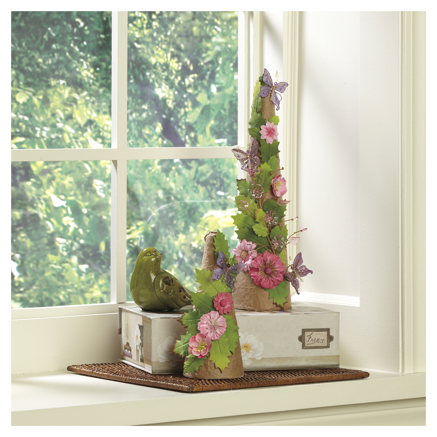 slide 4 of 5, MAKE IT FUN FloraCraft CraftFōM Cone 2.75 Inch x 6 Inch White, 2 ct