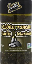 Scotts Food Products Marinade, Mediterranean Garlic 11.5 Oz