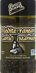 Scotts Food Products Marinade, Mediterranean Garlic 11.5 Oz