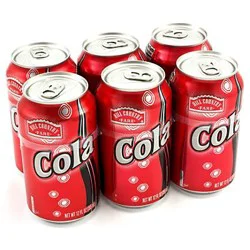 Hill Country Fare Cola Soda 6 pk Cans