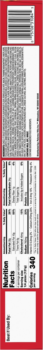 slide 12 of 13, Palermo's Cheez-It Thin Crust Pepperoni Pizza 17.1 oz, 17.1 oz
