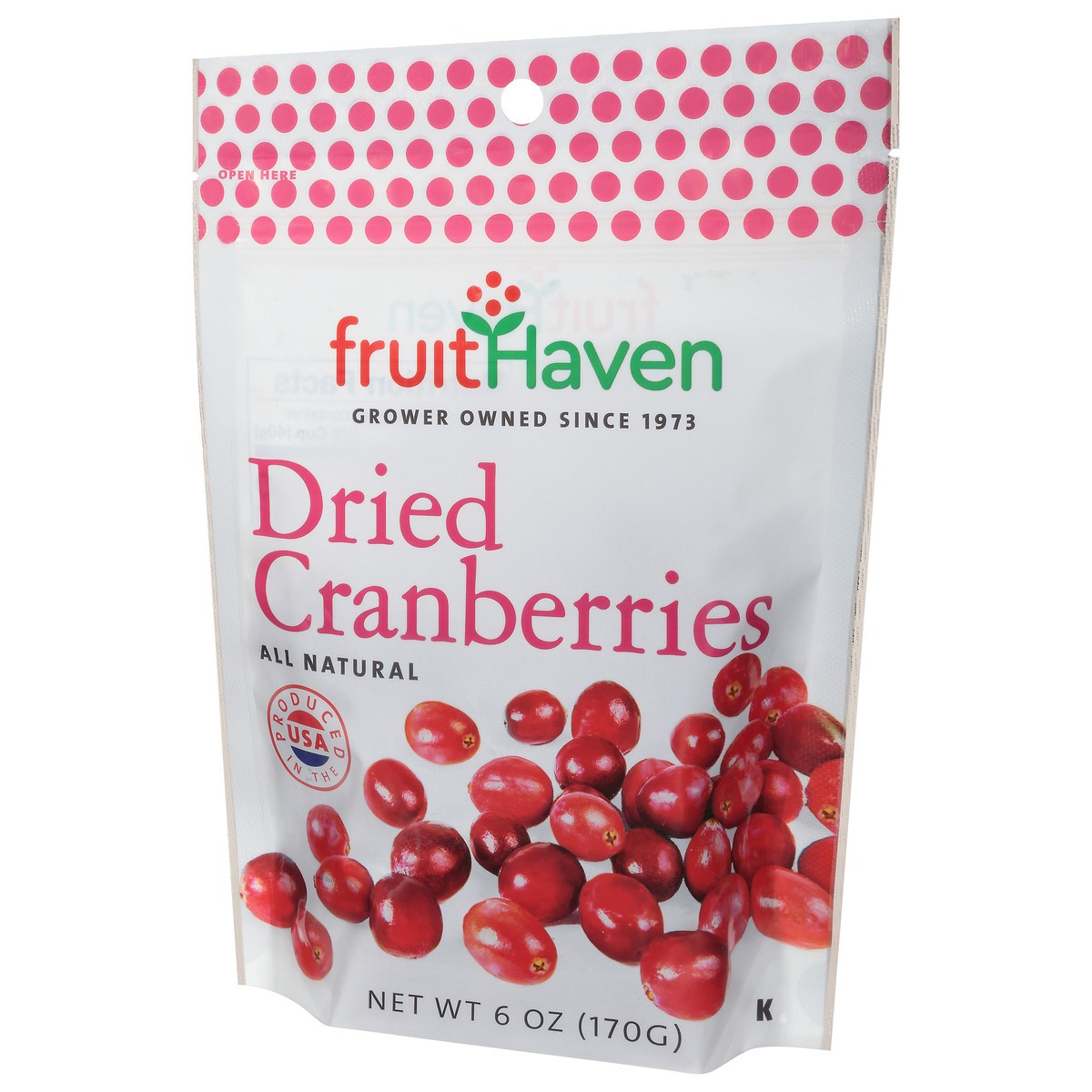 slide 10 of 14, FruitHaven Dried Cranberries 6 oz, 6 oz