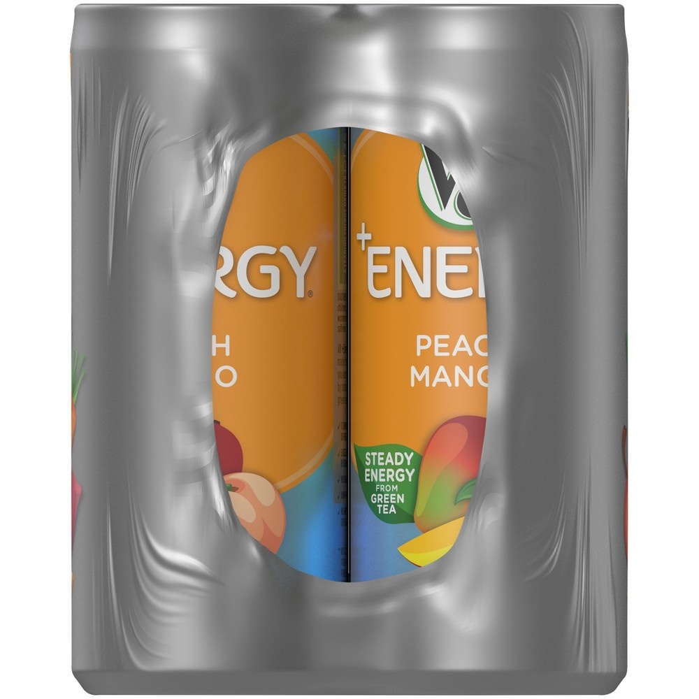 slide 9 of 9, V8 Vfusion Energy Peach Mango Vegetable Fruit Juice, 6 ct; 8 oz