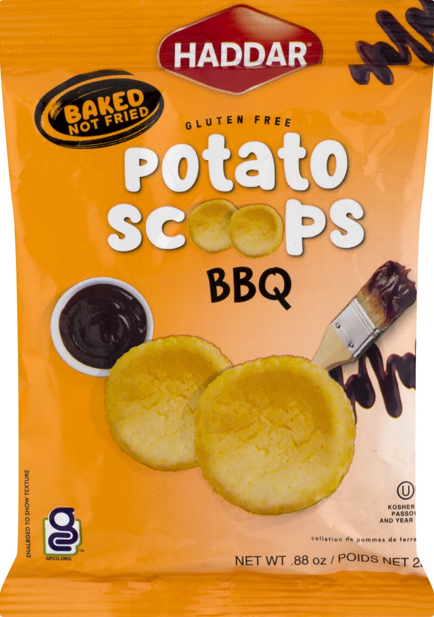 slide 9 of 10, Haddar BBQ Potato Snacks, 0.88 oz