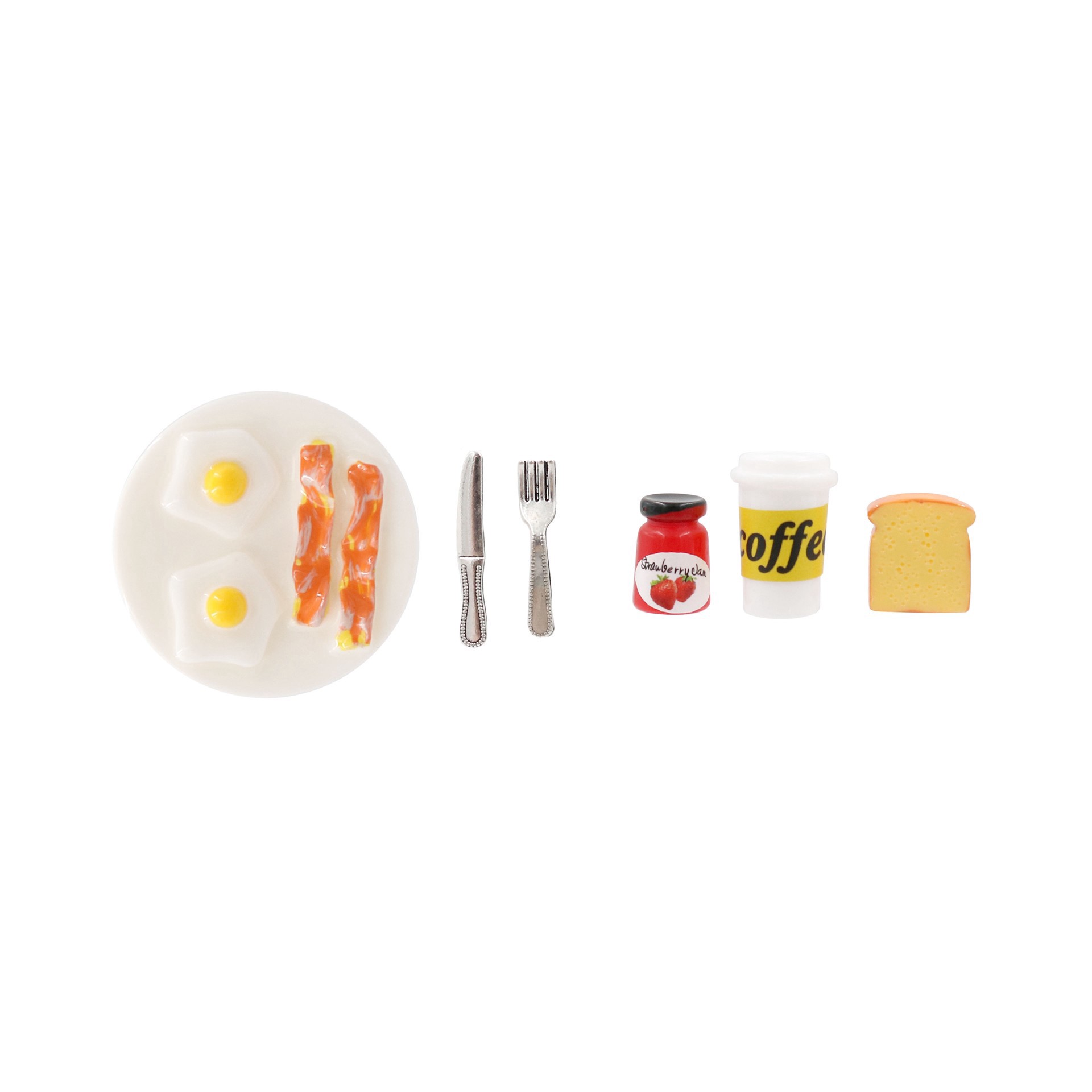 slide 3 of 3, Miniature Breakfast Set By Make Market, 1.42 in x 1.42 in x 0.35 in