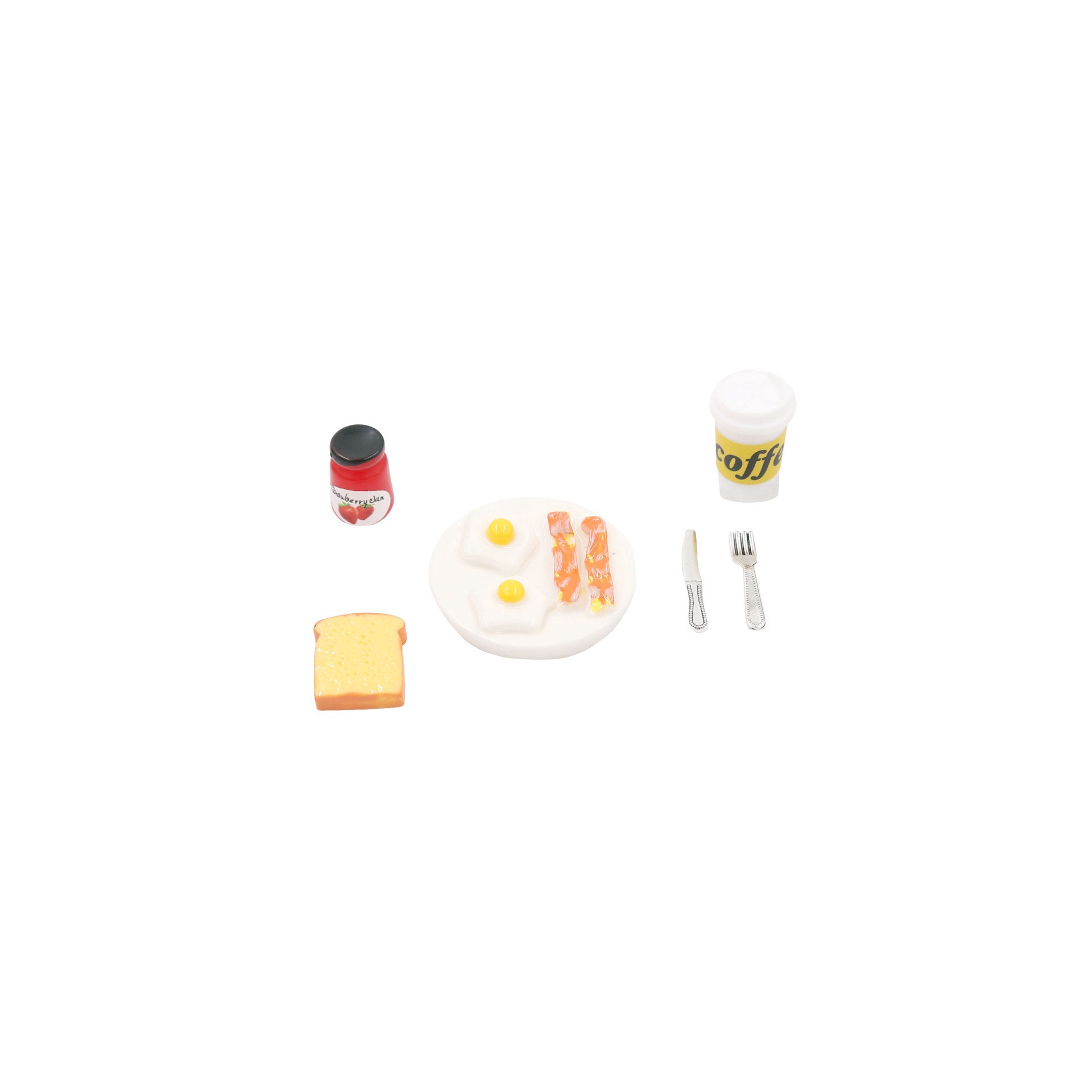 slide 2 of 3, Miniature Breakfast Set By Make Market, 1.42 in x 1.42 in x 0.35 in