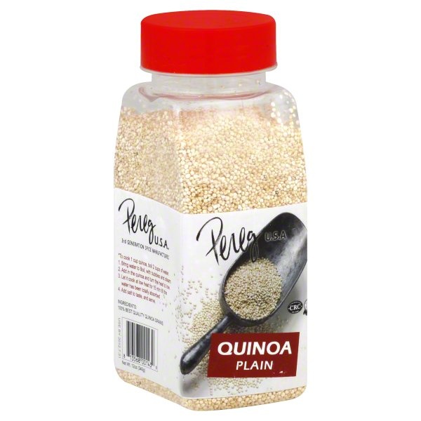 slide 1 of 2, Pereg Quinoa Organic Plain, 12 oz