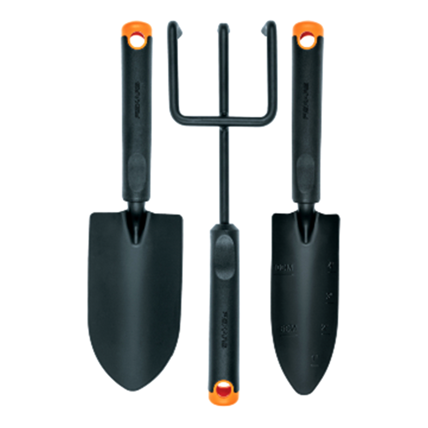 slide 1 of 1, Fiskars Duraframe Garden Tools Set, 3 ct