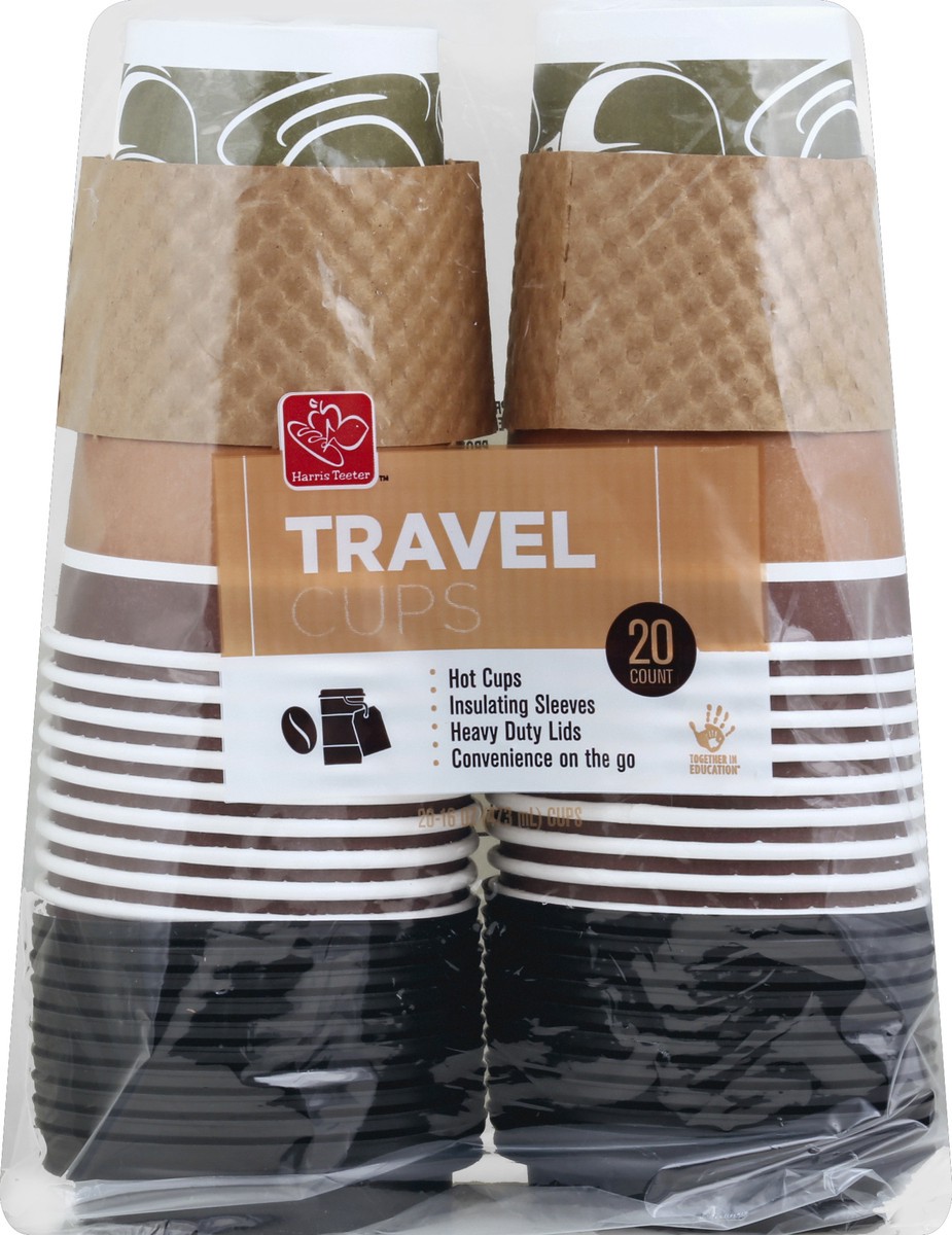 slide 2 of 4, Harris Teeter Travel Cups, 20 ct