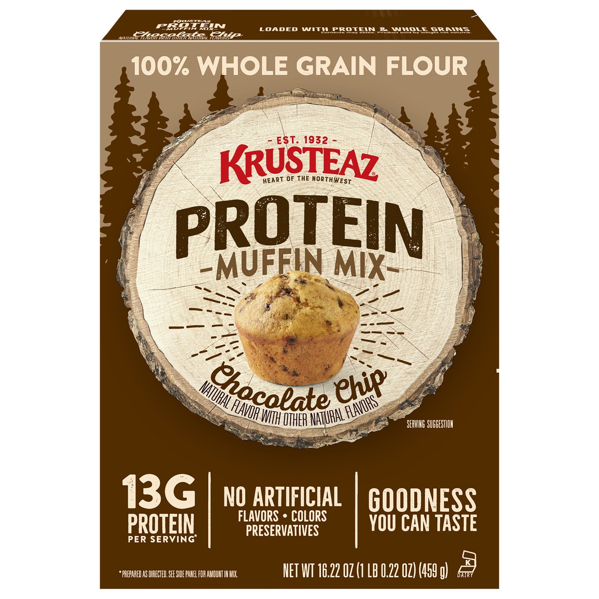 slide 8 of 12, Krusteaz Muffin Mix, 16.22 oz