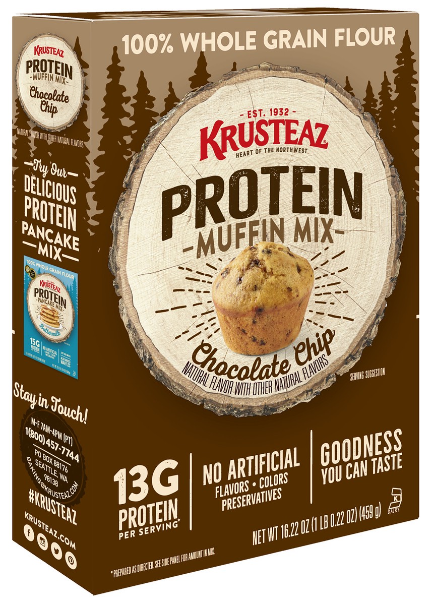 slide 9 of 12, Krusteaz Muffin Mix, 16.22 oz