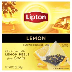 Lipton Black Tea With Lemon