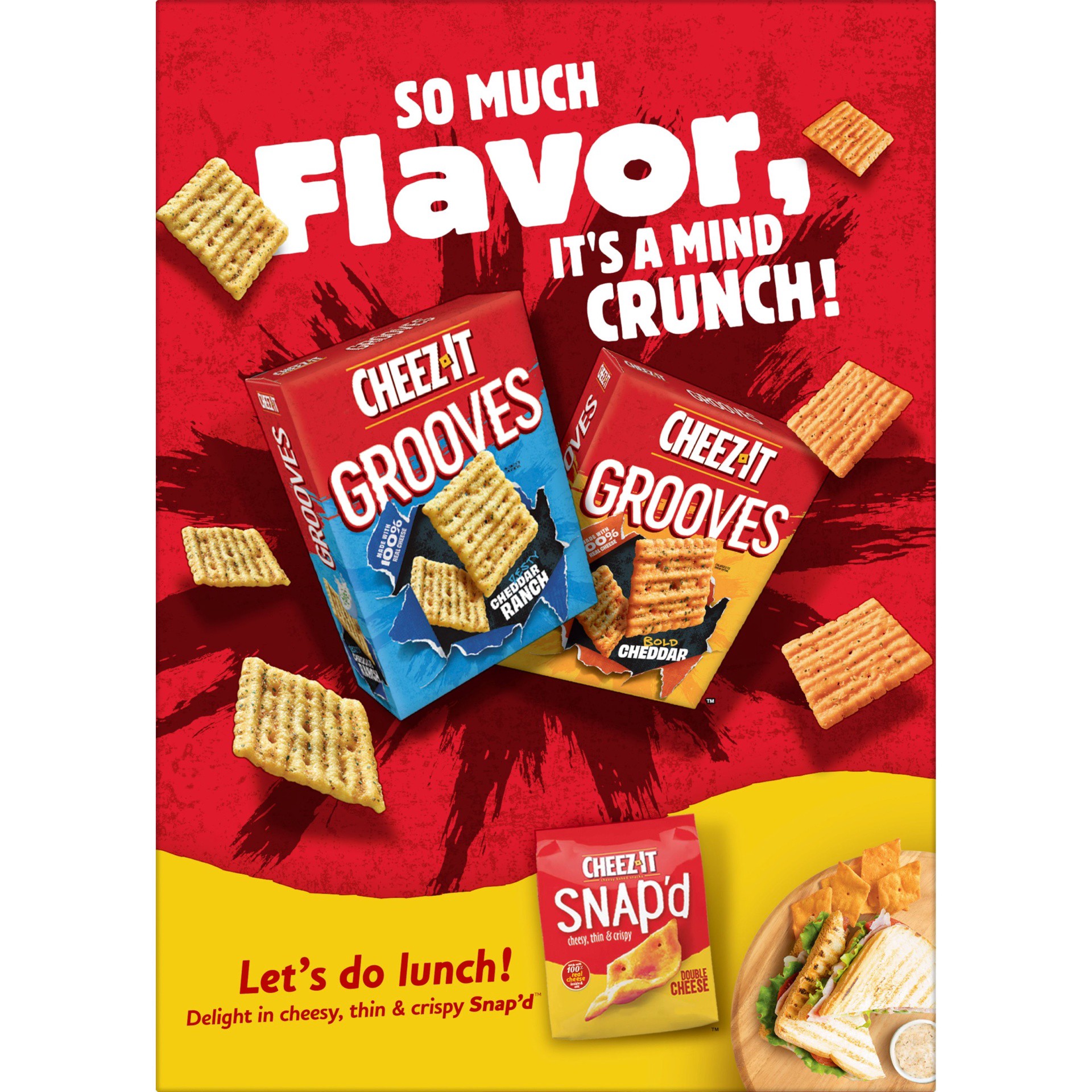 slide 4 of 7, Cheez-It Extra Toasty Cheese Crackers, 21 oz
