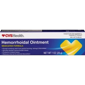slide 1 of 1, CVS Health Hemorrhoidal Ointment Medicated Formula, 1 oz