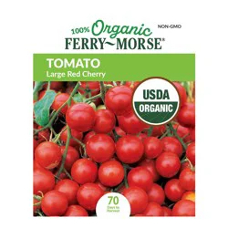 Ferry Morse Large Red Cherry Tomato - Organic