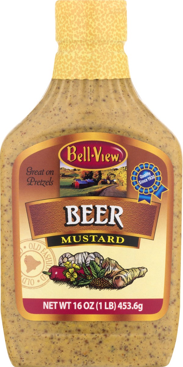 slide 5 of 13, Bell-View Beer Mustard 16 oz, 16 oz