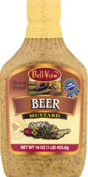 Bell-View Beer Mustard 16 oz