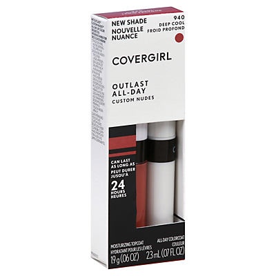 slide 1 of 1, Covergirl Outlast 2-Step Custom Nudes Deep Cool 940, 2 ct