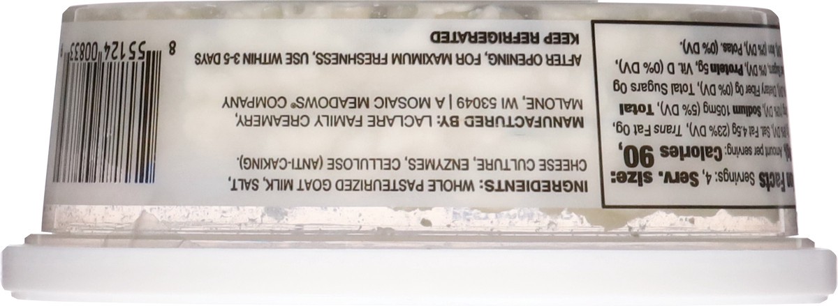 slide 12 of 13, LaClare Family Creamery Crumbled Original Goat Cheese - 4 oz, 4 oz