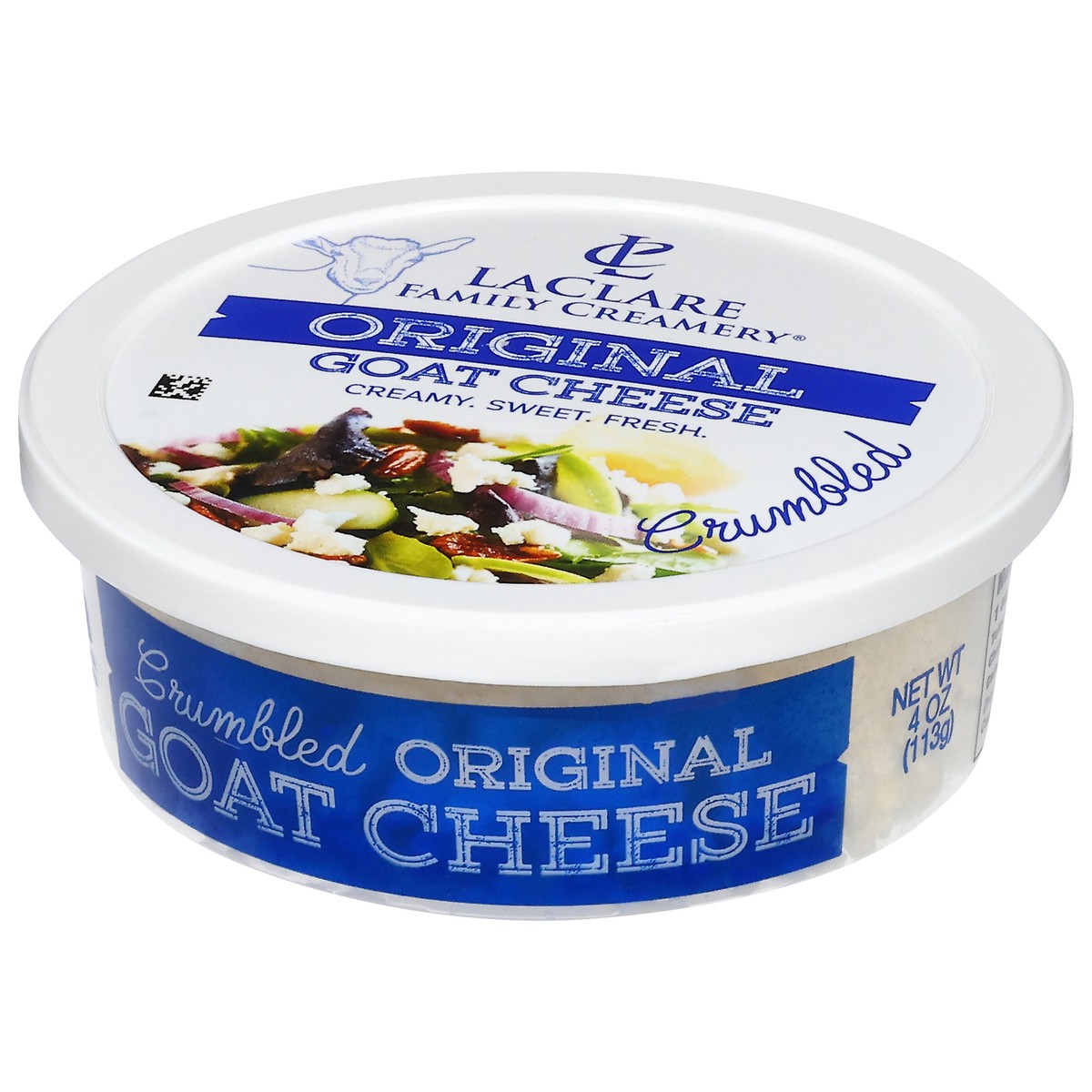 slide 13 of 13, LaClare Family Creamery Crumbled Original Goat Cheese - 4 oz, 4 oz
