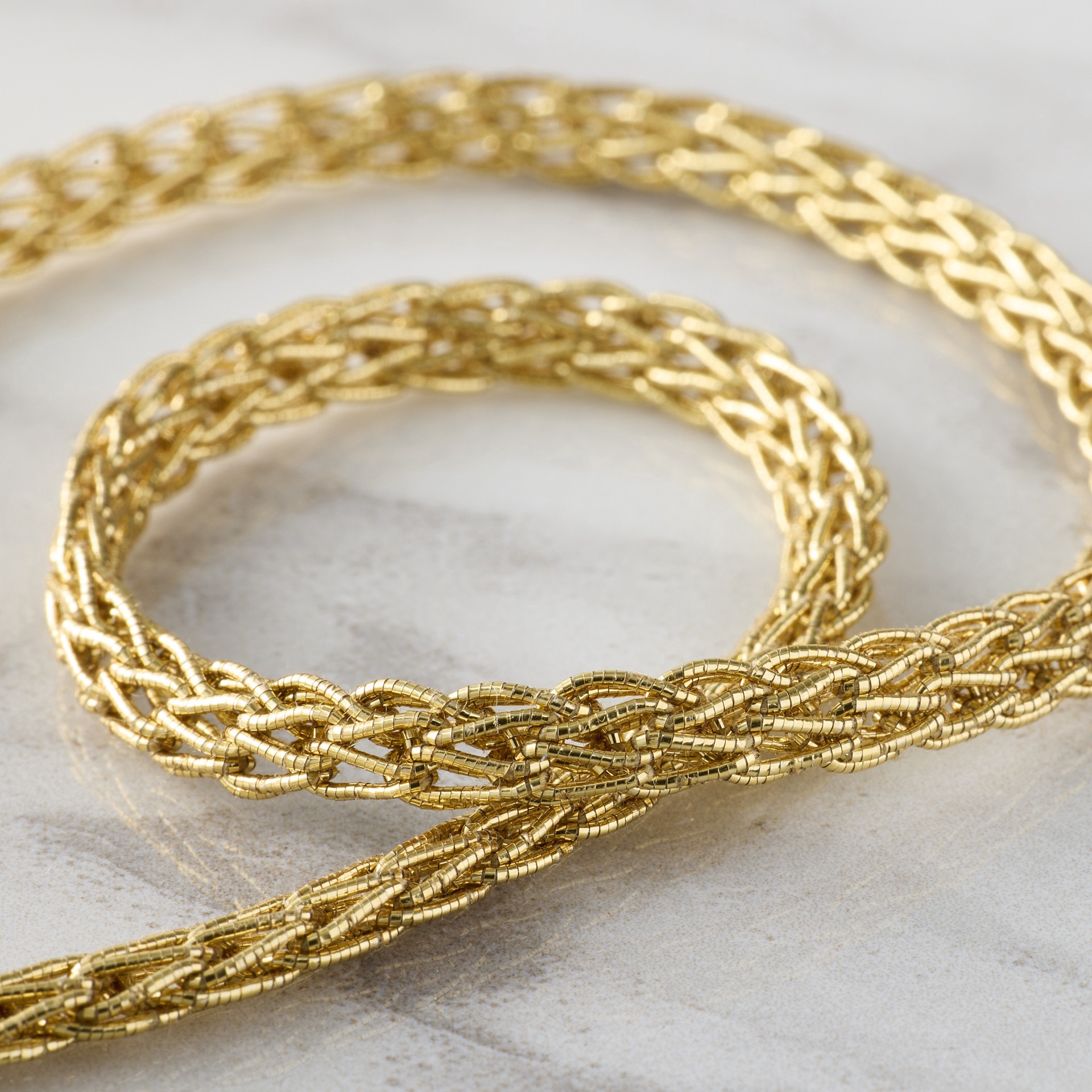 slide 2 of 2, 1/5" X 5yd. Braided Trim Ribbon By Celebrate It Classic, 1/5 in x 5 yd