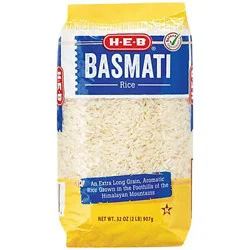 H-E-B Basmati Long Grain Rice