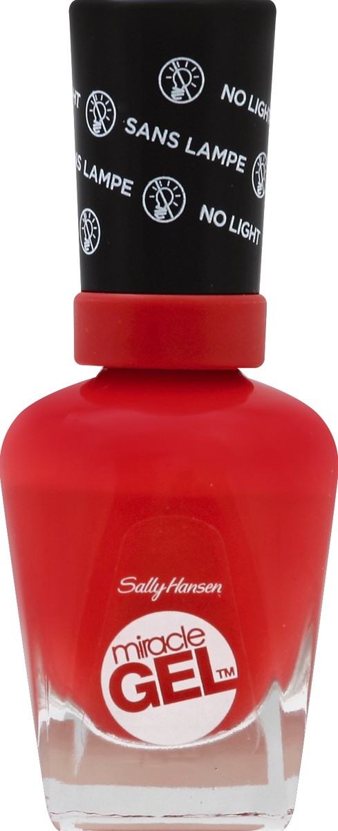 slide 2 of 2, Sally Hansen Miracle Gel Redgy Nail Polish, 0.5 fl oz