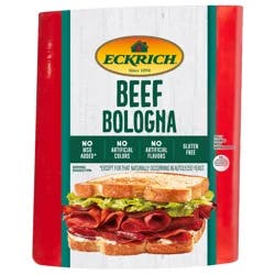 Eckrich Pre-Sliced Beef Bologna, 14 oz