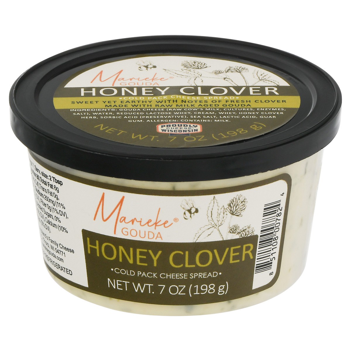 slide 3 of 13, Marieke Gouda Cold Pack Honey Clover Cheese Spread 7 oz, 7 oz