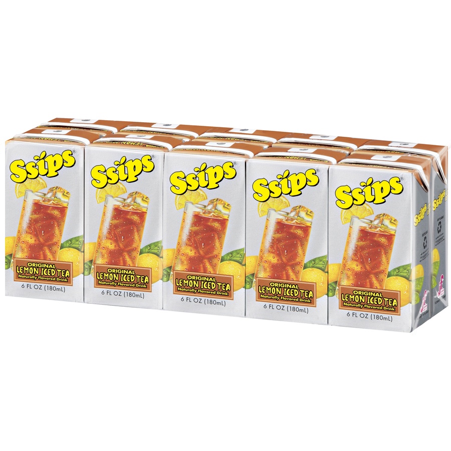 slide 2 of 3, Ssips Lemon Iced Tea - 10 ct; 6 fl oz, 10 ct; 6 fl oz