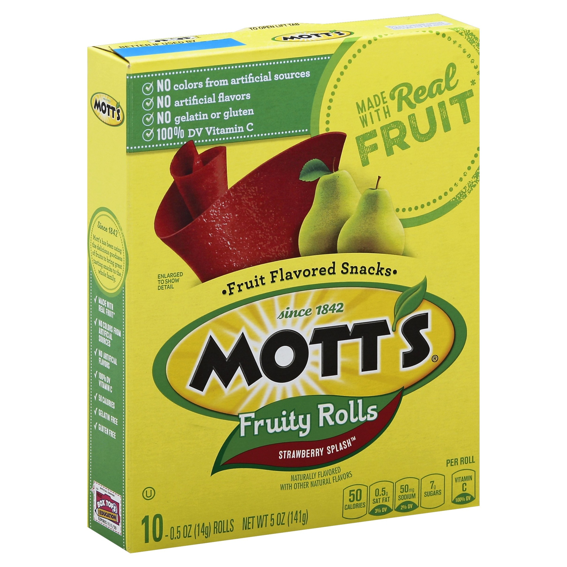 slide 1 of 1, Mott's Strawberry Snack, 5 oz