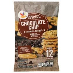 Giant Ready to Bake Chocolate Chip Cookie Dough