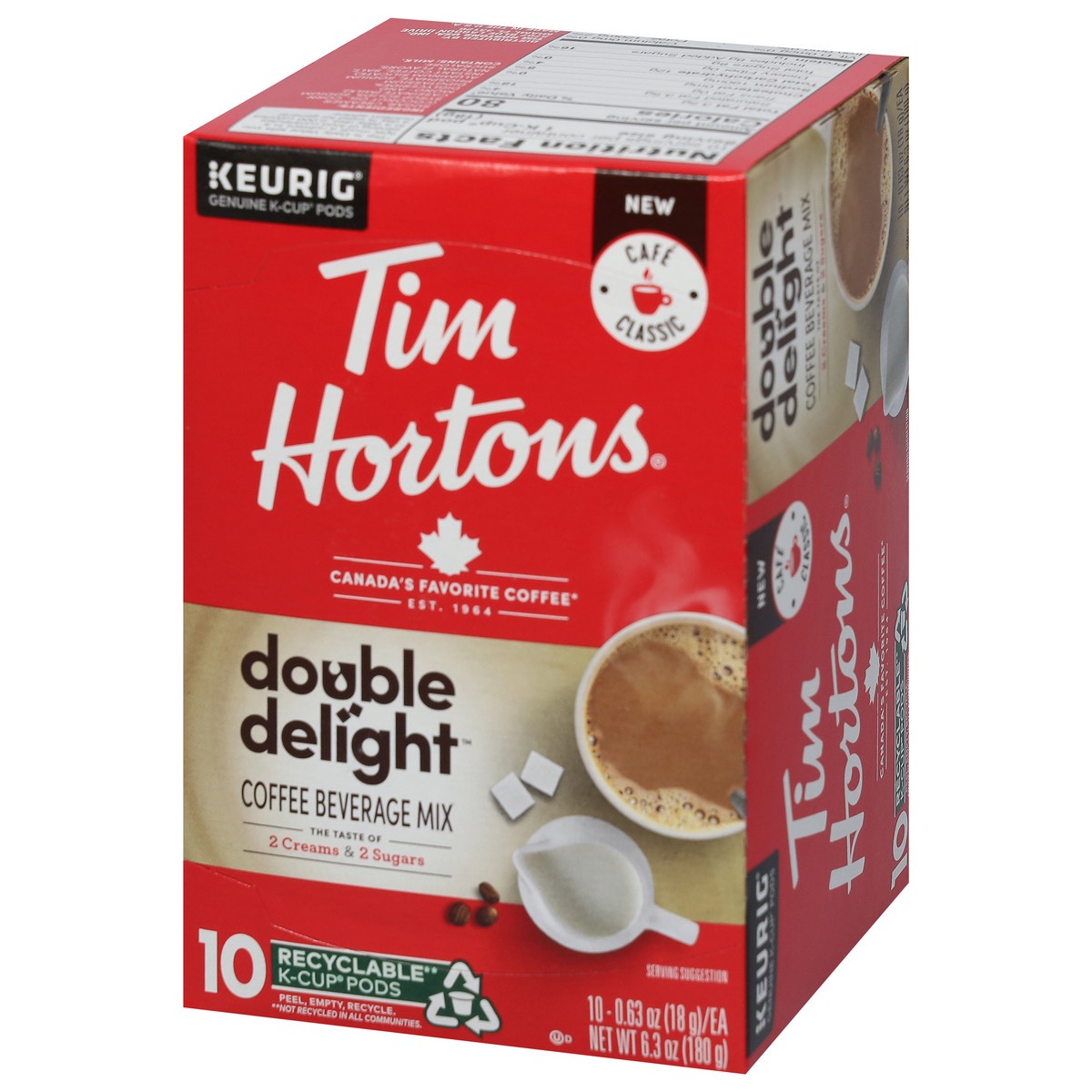 A Double Double™ you can eat! Introducing the new Tim Hortons Double  Double™ Coffee Bar